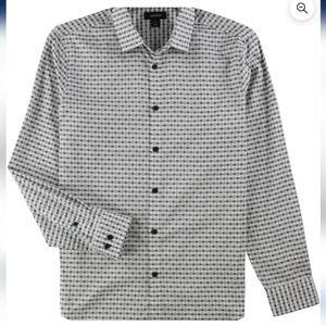 Alfani checkered shirt NWT